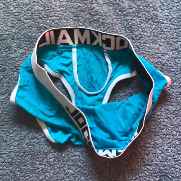 Jockmail, turquoise blue , medium brief - Picture 4 of 8